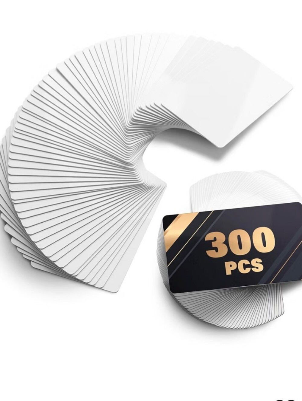 300 Pcs Sublimation Business Card Blanks